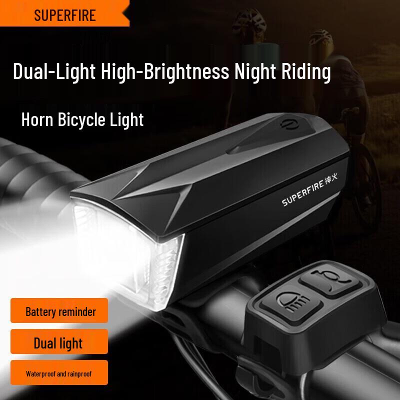 SupFire BL13-B USB Rechargeable Bicycle Headlight