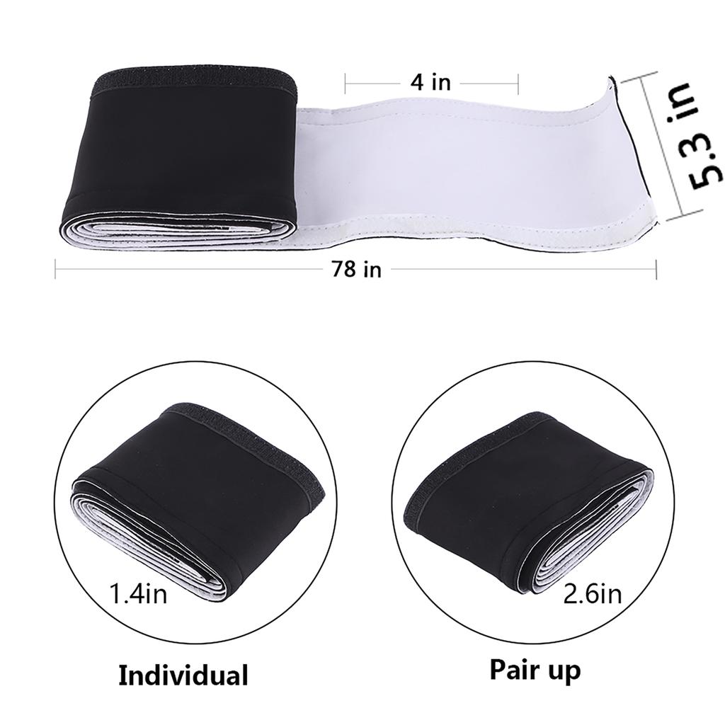 Рукав для укладки кабеля 78 дюймов, гибкий неопреновый регулируемый рукав для шнура, чехол для обертывания, скрытый провод