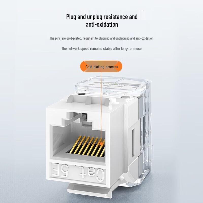 Ugreen Cat5e Tool-Free RJ45 Keystone Jack