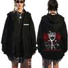 Anime Vinland Saga Thorfinn I Have No Enemies Zipper Hoodie Men Women Casual Oversized Zip Up Jacket Cosplay Manga Streetwear