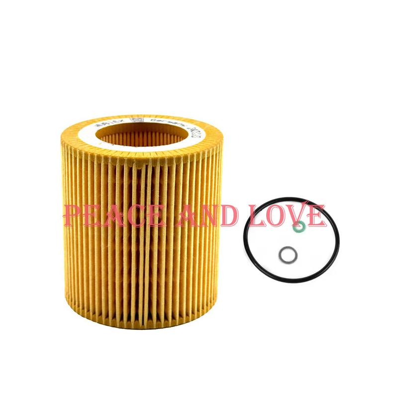 4PCS Engine Oil Filter 11427566327 for BMW 328i 335i 335xi 528i 535i 740i Z4 X3 X5