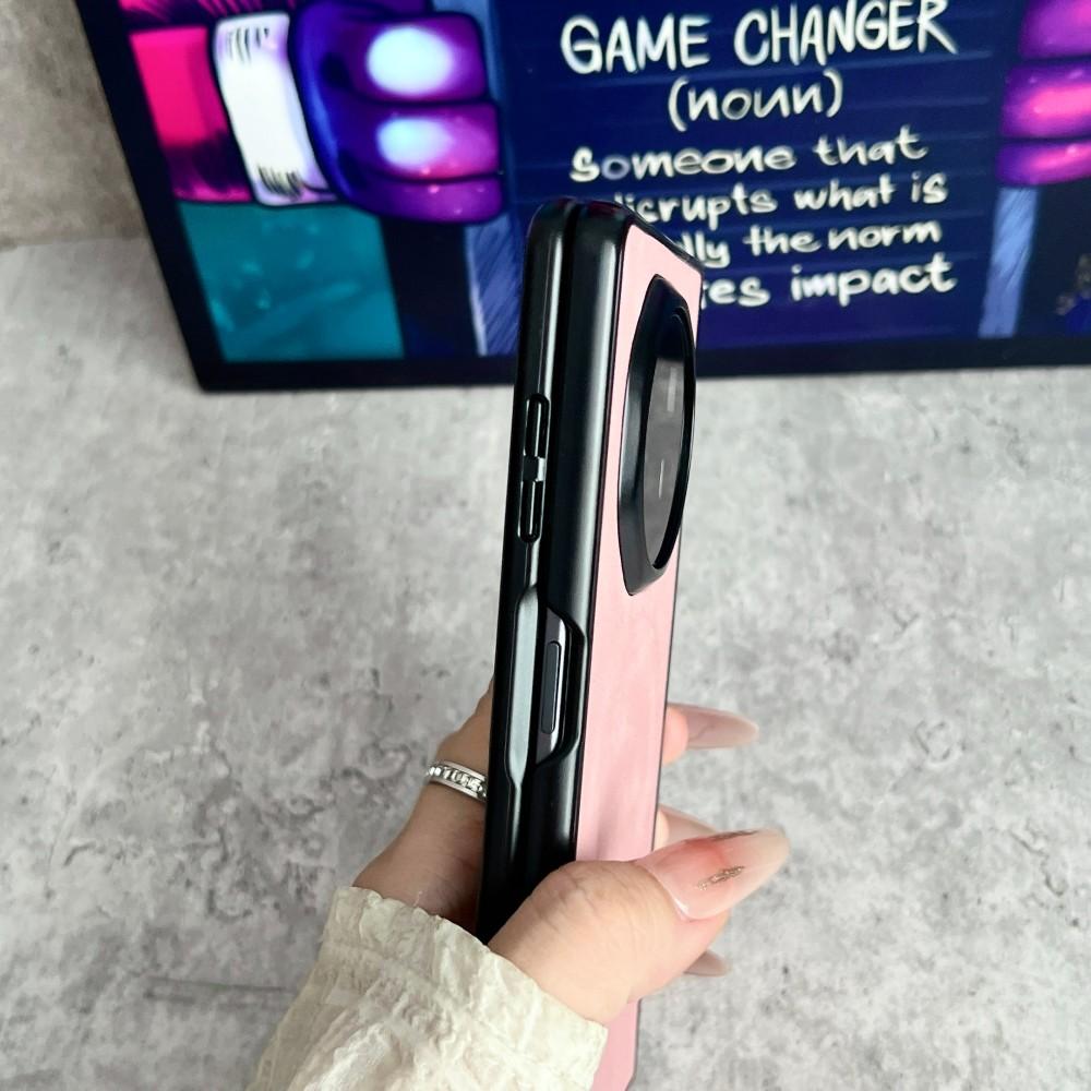 Чехол для Huawei Honor Magic V5 Роскошный ПУ Кожа Магнитный MagSafe Пленка Защитная Задняя Крышка Чехол Для Honor Magic V5 V3 Корпус