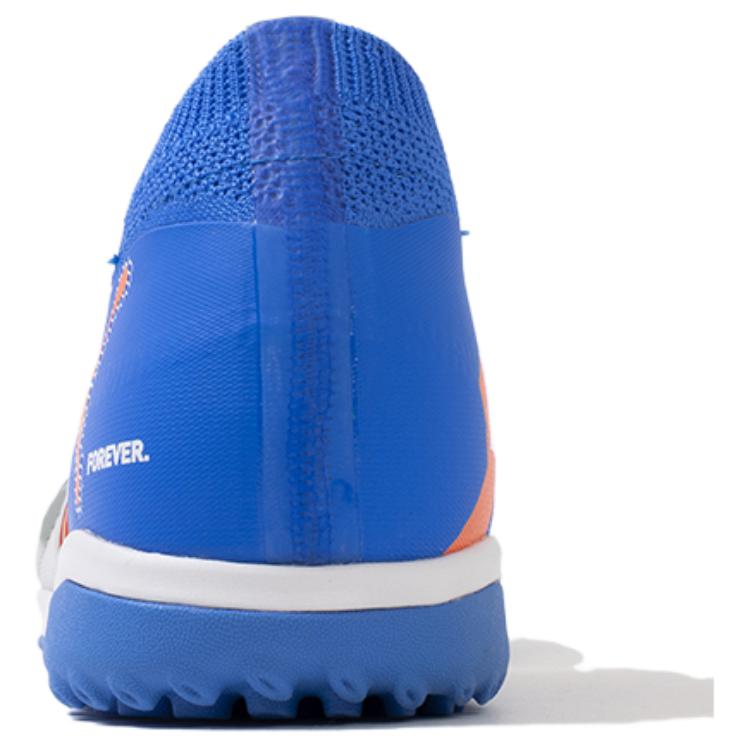 Puma Future 8 Match Comfortable Fashion Versatile TF (Rubber Studs) Fabric Soccer Shoes Unisex Soccer Shoes Blue White 108425-01