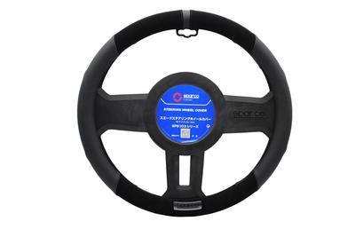 Чехол на руль размер M черный SPARCO-CORSA SPS103BK_J