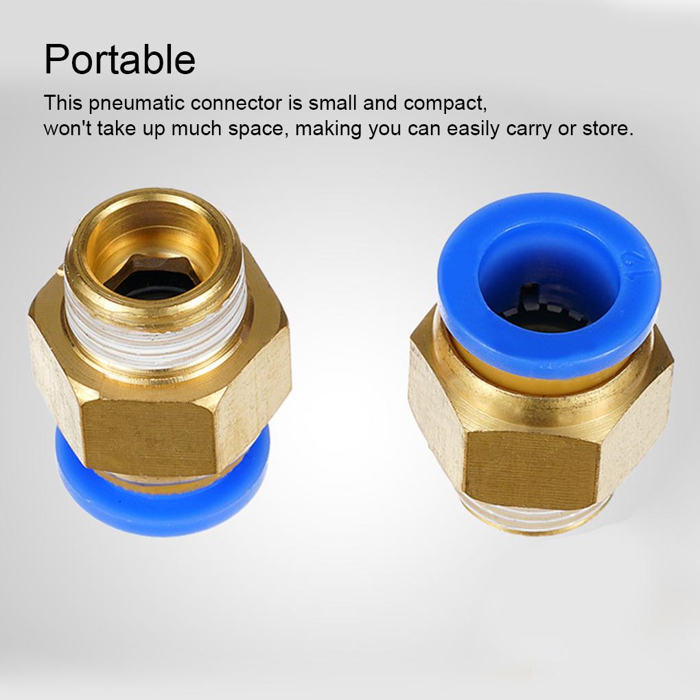 10 шт. Домашний портативный резьбовой интерфейс пневматический шланговый соединитель многоразовые быстроразъемные трубные соединители оборудование