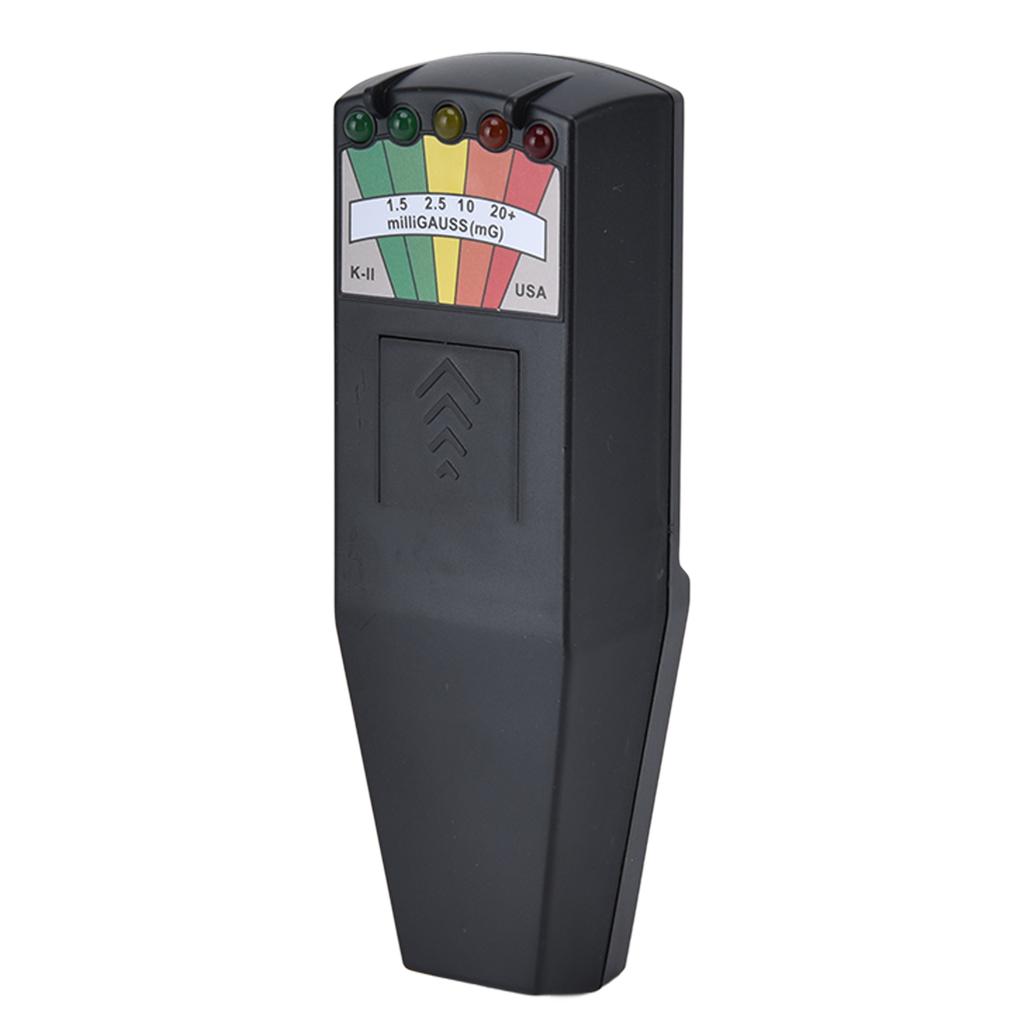 EMF Detector Colored LED Light Sensitive EMF Magnetic Field Radiation Tester Home Appliance
