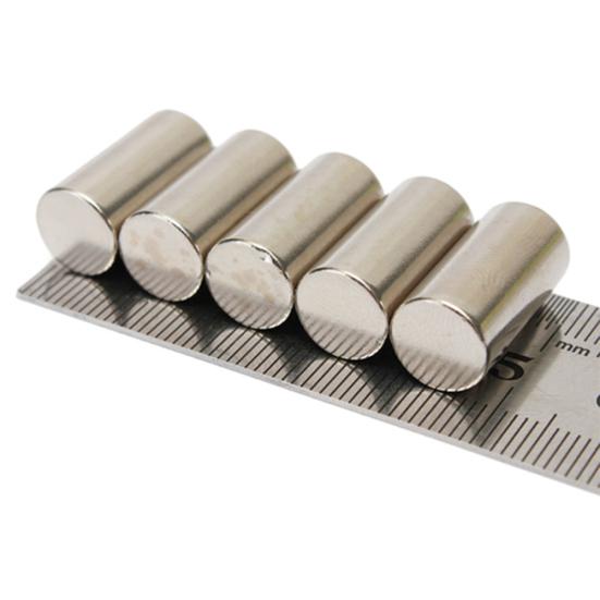 5шт 10x20 мм N50 супер сильные круглые блоки цилиндров редкоземельные неодимовые магниты