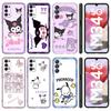 Чехол для телефона Kuromi Melody для Samsung Note 10 Lite 20 Ultra M04 M13 M32 4G M14 M33 M34 M42 M52 M53 M54 M55 5G M11 M12 M21 M31 M51