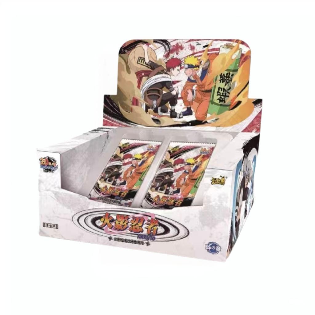 Naruto Cards Uzumaki Sasuke Ninja Game Collection Rare Cards Box Flash Cards Toys For Children Christmas Gift