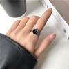 Vintage Punk Simulation Metal Watch Rings for Women Man Hip Hop Finger Open Rings Girl Boys Couple Jewelry