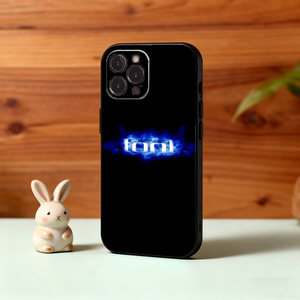 T-Tool Schism Band Phone Case For iPhone17 16 15 14 13 12 11 Pro Max Plus,5G Soft Black Case