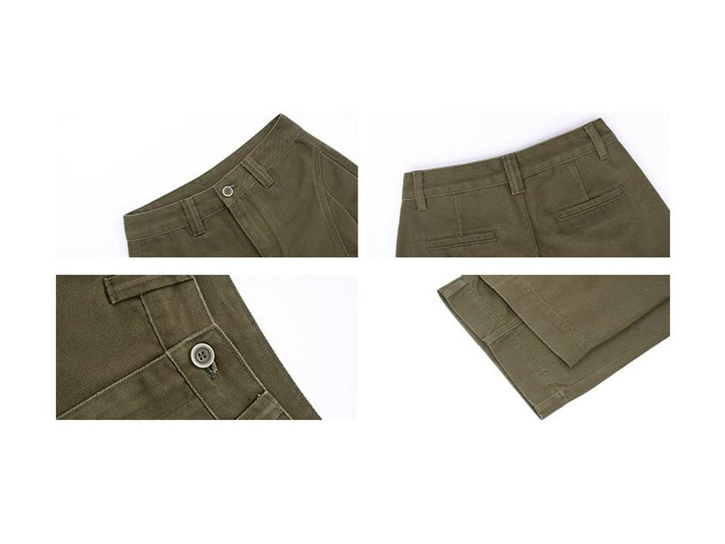 Женские широкие джинсы из коричневого хлопка с высокой посадкой и плиссированным драпированным дизайном - Коллекция 2025