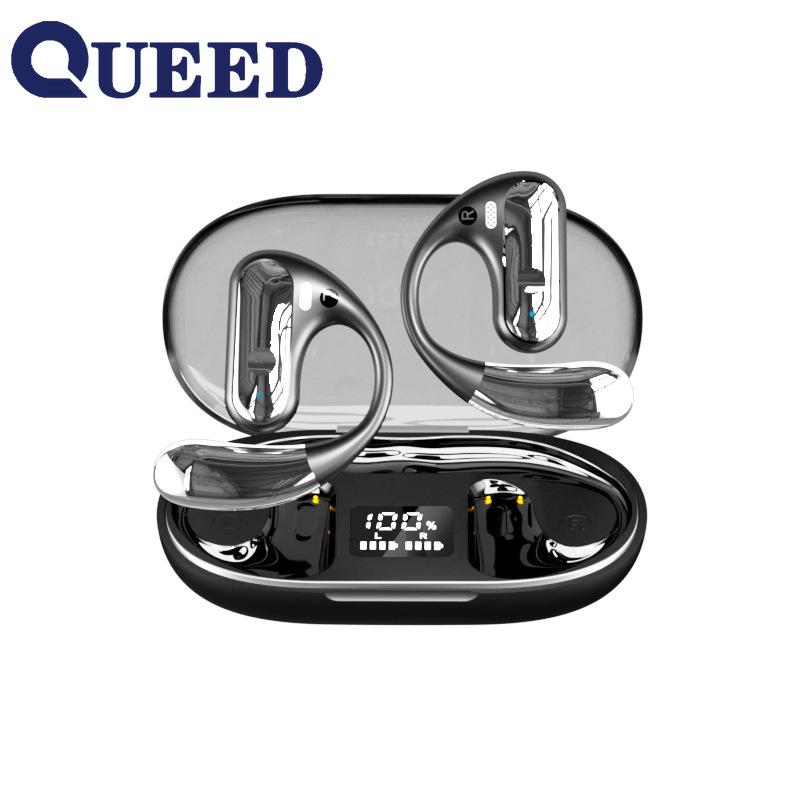 Не вставляйте в ухо Bluetooth-гарнитуру, беспроводные наушники без костной проводимости, ультра-длительный срок службы батареи, шумопоглощающие подвесные наушники