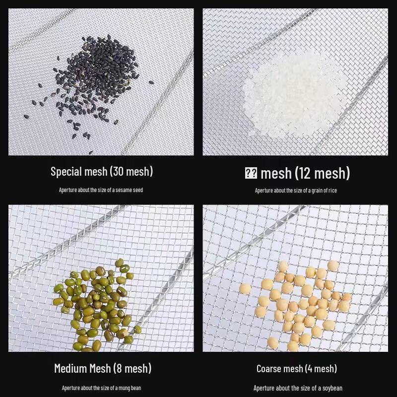 Bamboo Handle Fine Mesh Skimmer Strainer