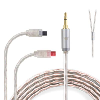 Кабель okcsc JBX Recable для наушников серии IM, 4-жильный, совместимый с OFC Audio-Technica ATH-IM04/IM03/IM02/IM01 и т. д.. 3,5 мм