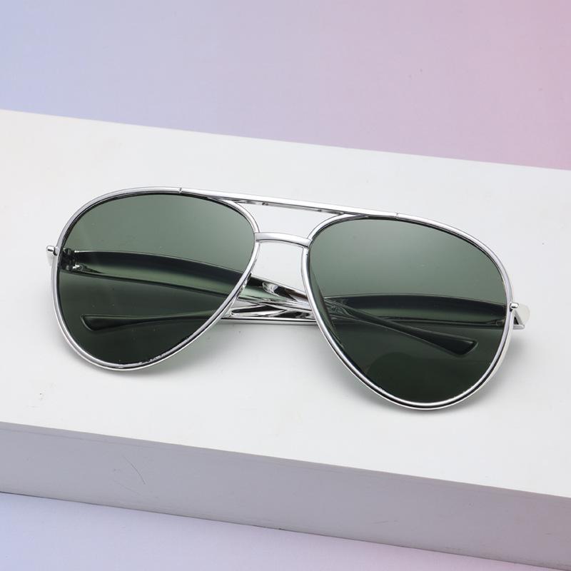 Fashion Toad Glasses Ball Party Glasses Double Beam Pc Large Frame Sunshade Glasses Men Driving Sunglasses Women