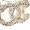 CHANEL  Pierce gold metal/crystal Women