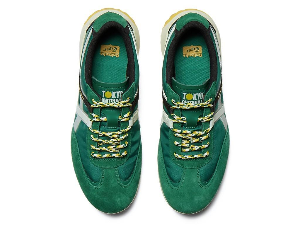 1183A604-300 Onitsuka Tiger Delegation EX Яшмово-зеленый/Кремовый (Мужской)