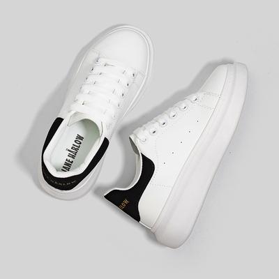 Весна новая женская обувь на платформе для новых студентов нишевый дизайн универсальная обувь для скейтборда