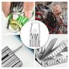 Bottle Opener 10 In 1 Keychain Multitool 10-in-1 Stainless Steel Outdoor Tool  Unboxing