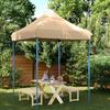 VidaXL Folding Pop-Up Party Tent Beige 200x200x306 Cm, Tent, Awning Tent, Gazebo Awning, Gazebo Tent, 4004983