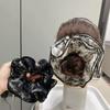 2025 High-End Retro Korean Ink Wash Scrunchie Hair Flower Accessory