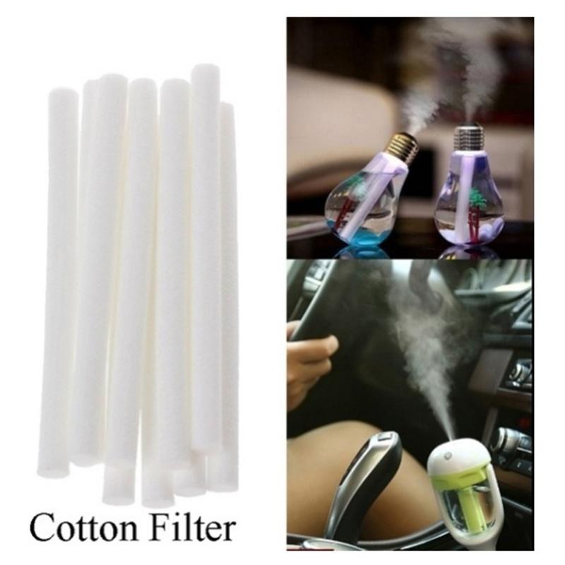 5 шт. Сменные хлопковые губки для аромаувлажнителя, для USB-диффузора-воздухоочистителя, генератора тумана