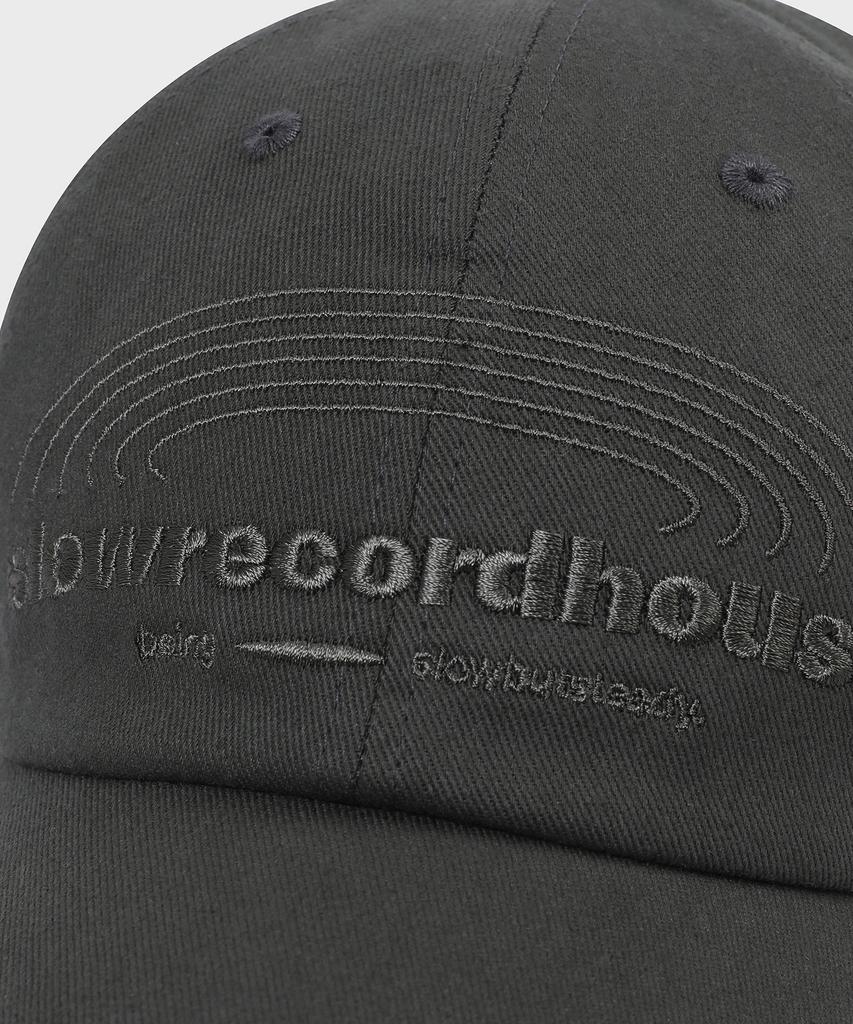 Кепка-бейсболка SLOW RECORD HOUSE Srh Record Ball Cap_Серая