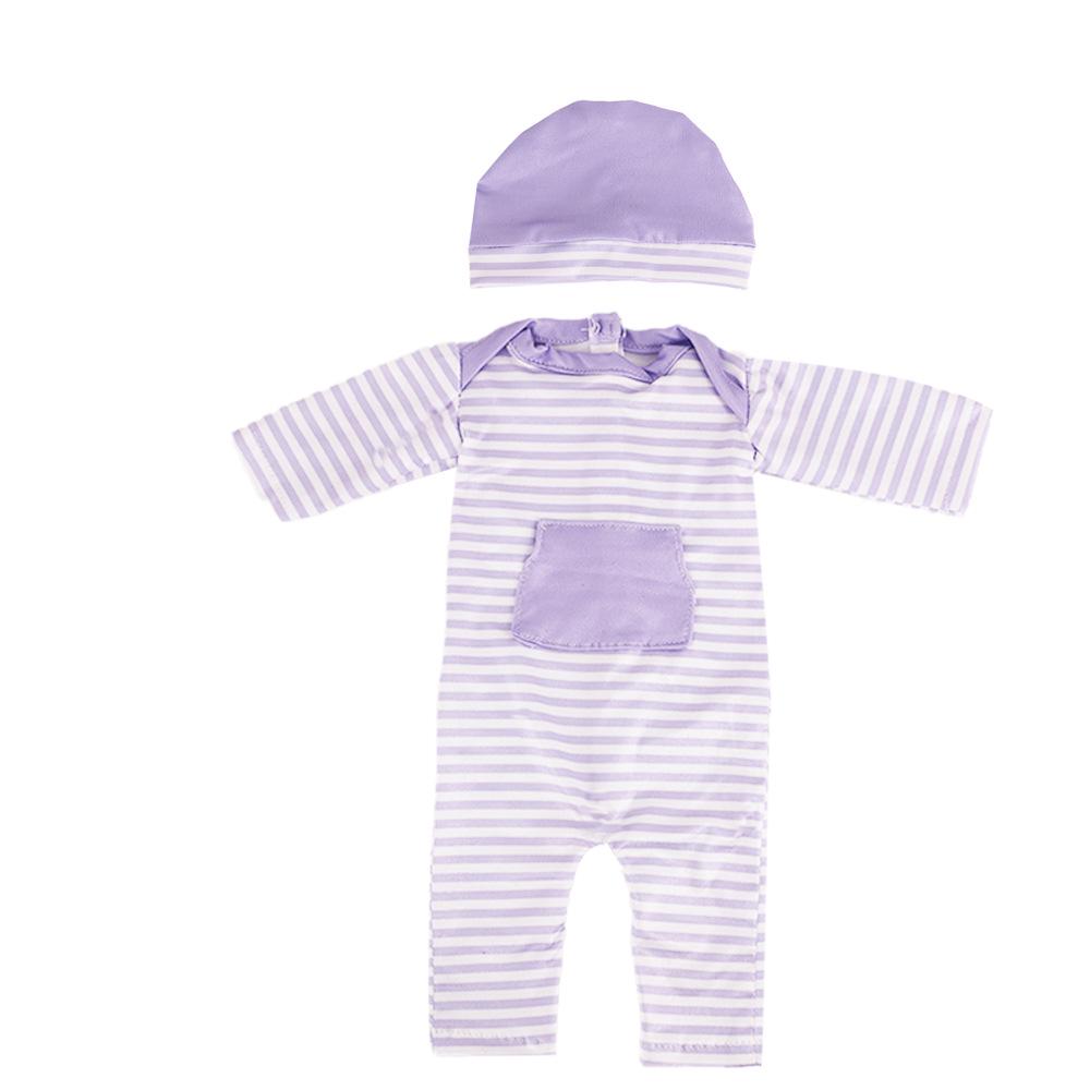 2024 American Girl Doll 18-дюймовая плюшевая пижама с капюшоном - подходит для куклы Eve ростом 43 см