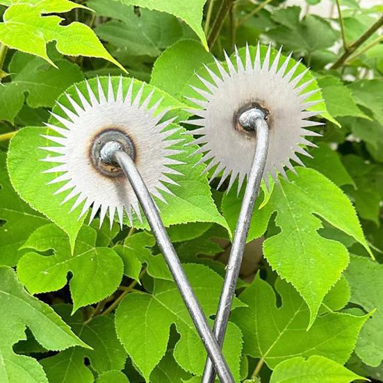 Инструмент для прополки артефактов, выкорчевывающий садовый инструмент для прополки с нескользящей ручкой, конструкция с острыми зубьями, высокопрочный ручной инструмент для прополки растений, садовый инструмент