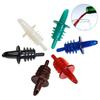 10 Pcs Plastic Liquor Free Flow Bar Wine Bottle Pourer Pour Spout Stopper