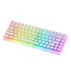 G30 Kirisuki Series Mechanical Keyboard Wired with RGB Backlight Resin Keycap Transparent Design Layout 84 Keys Customizable Compatible with Windows