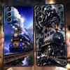 Мультяшный поезд Чехол для телефона для Samsung Galaxy S24 S23 S22 S20 S21 FE Ultra S10 S10E S9 S8 Plus 5G Силиконовый Мягкий Чехол Coque Capas