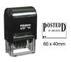 Printtoo Dater Stamp Self Inking With Posted By Text Date Rubber Stamp Office