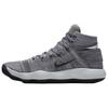 Hyperdunk 2017 Удобные Баскетбольные Кроссовки Средней Высоты Мужские Серые 917727-007