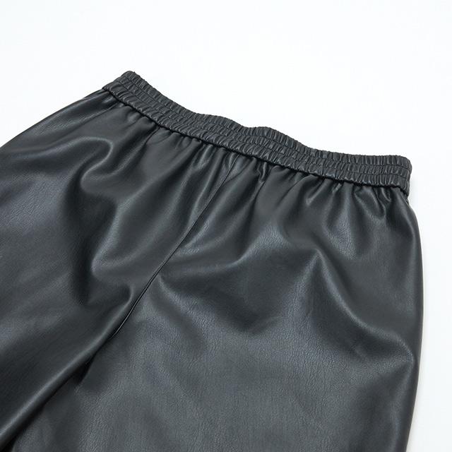 LAP Leather Bermuda Pants Aq3Lp861