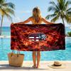 Bologna FC print Quick Dry Beach Towel Microfiber Absorbent Portable Travel Swimming Towel