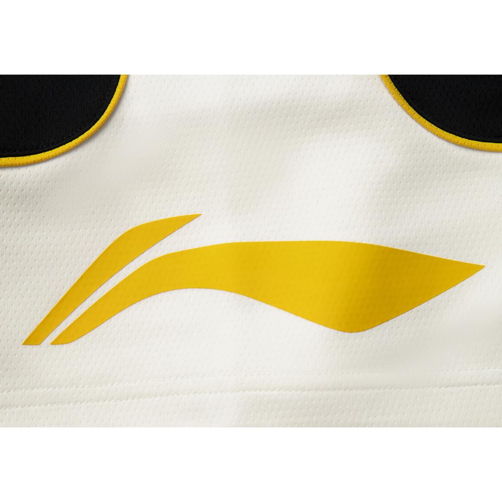 Li-Ning Повседневные минималистичные шорты для спорта с цветными блоками и буквами Мужские шорты Черный AAPV099-1