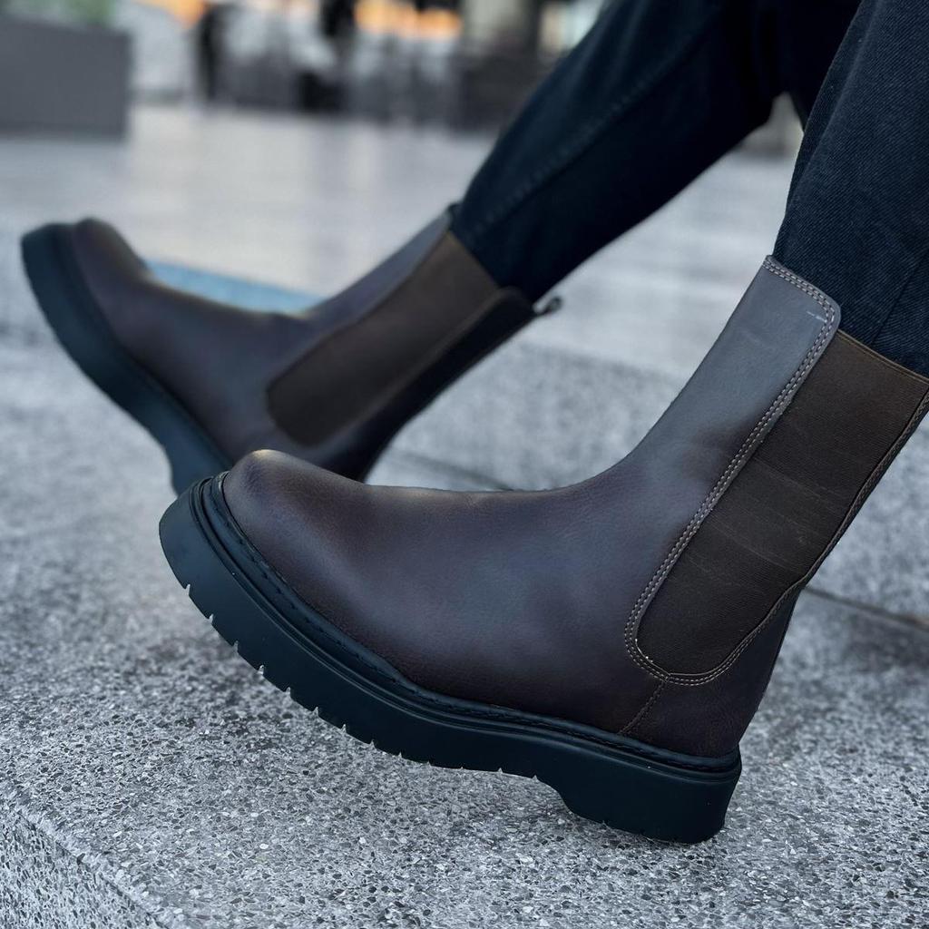 Chekich Оригинальные брендовые повседневные мужские ботинки черного цвета CRT Alaska, мужские ботинки высокого качества CH223