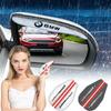 2Pcs Car Rear View Side Mirror Rain Board Eyebrow Guard Sun Visor Sticker For M Performance E90 F20 E46 G30 G20 G05 G11 E48