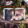 Funny Coffee Cups Cute Cartoon Girl Heat Sensitive Cup BSKT-154 Thermosensitive Mugs Original Mug Mug Anime Personalized Gifts