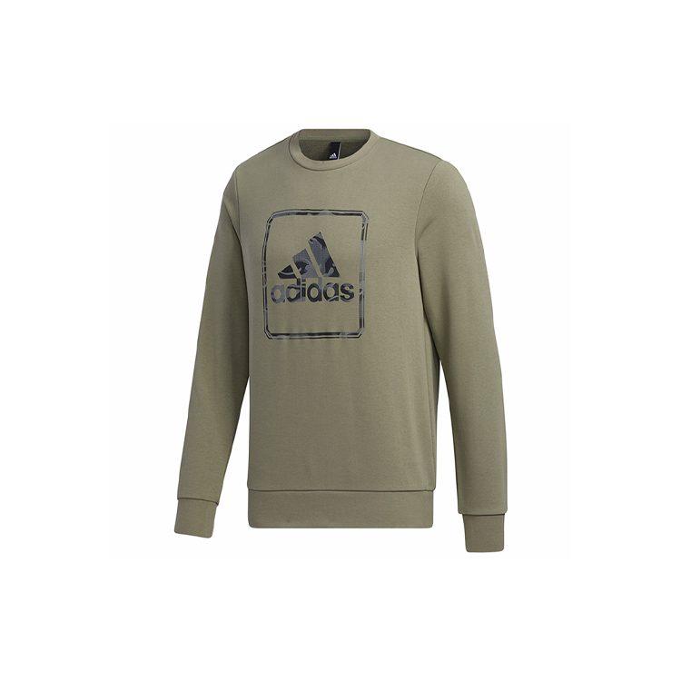 adidas Мужская толстовка MH Gfx Ft Руины Зеленый GM4478
