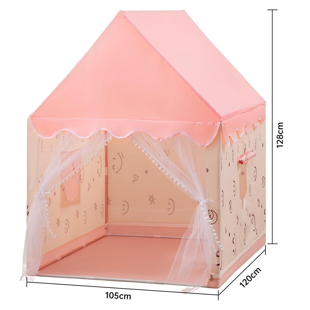 Игровая палатка для игр в парке развлечений, спальная палатка, мобильная секретная база, легко собирается, хорошая воздухопроницаемость, подходит для подарка на день рождения, замок для мальчиков и девочек