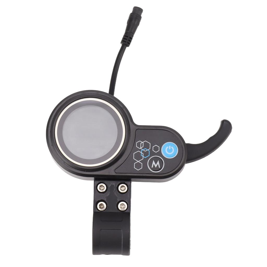 Electric Scooter Display Panel Waterproof 6 Pin Male Connector Electric BikeLCD Display Panel with