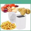 1pcs Natural French Cutter Fry Cut Rapid Slicer Vegetable Potato Tool Food Veggie Dicer Veg Chopper