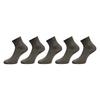 5 Pairs Mens Bamboo Sock Light Weight Thin Mesh Breathable Socks Men Summer Anti Odor Middle Cut Cool Sock
