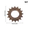 16T/18T/20T Односкоростная стальная трещотка Звездочка Аксессуары Для Велосипеда 1 Скорость Звездочка Шестерня Велосипед Запасные Части