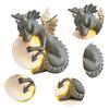 Cute Little Dragon Meditated Statue With Different Looks Garden Dragon Meditated Statue Gathering Resin Ornament Outdoor Yard Decoration