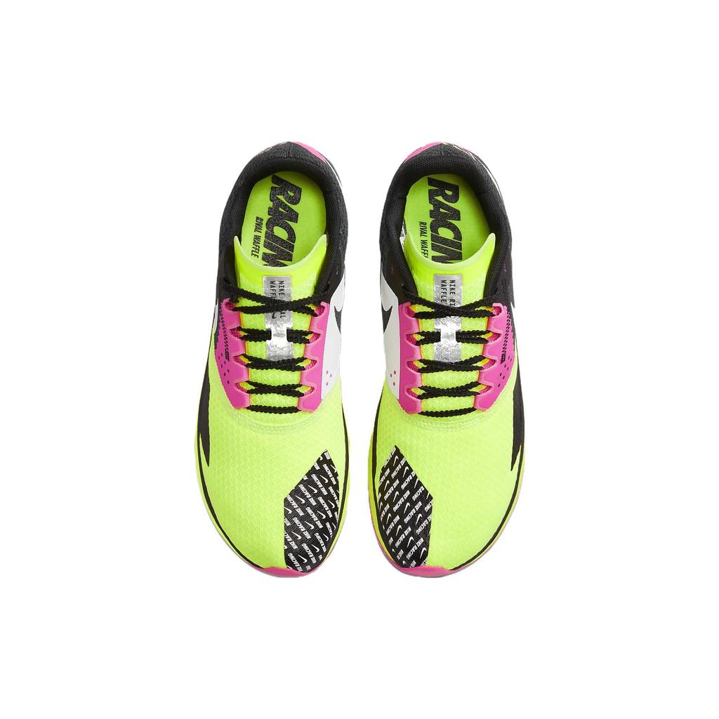 Nike Zoom Rival Waffle 6 Volt Hyper Pink Кроссовки унисекс Зеленый Черный Белый DX7998-700