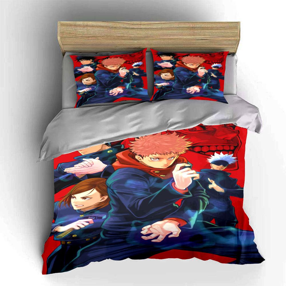 Characters with intense expressions. Bedding sets Duvet cover sets Duvet covers Pillowcases(1*Duvet Cover 2*Pillowcases without duvet insert)